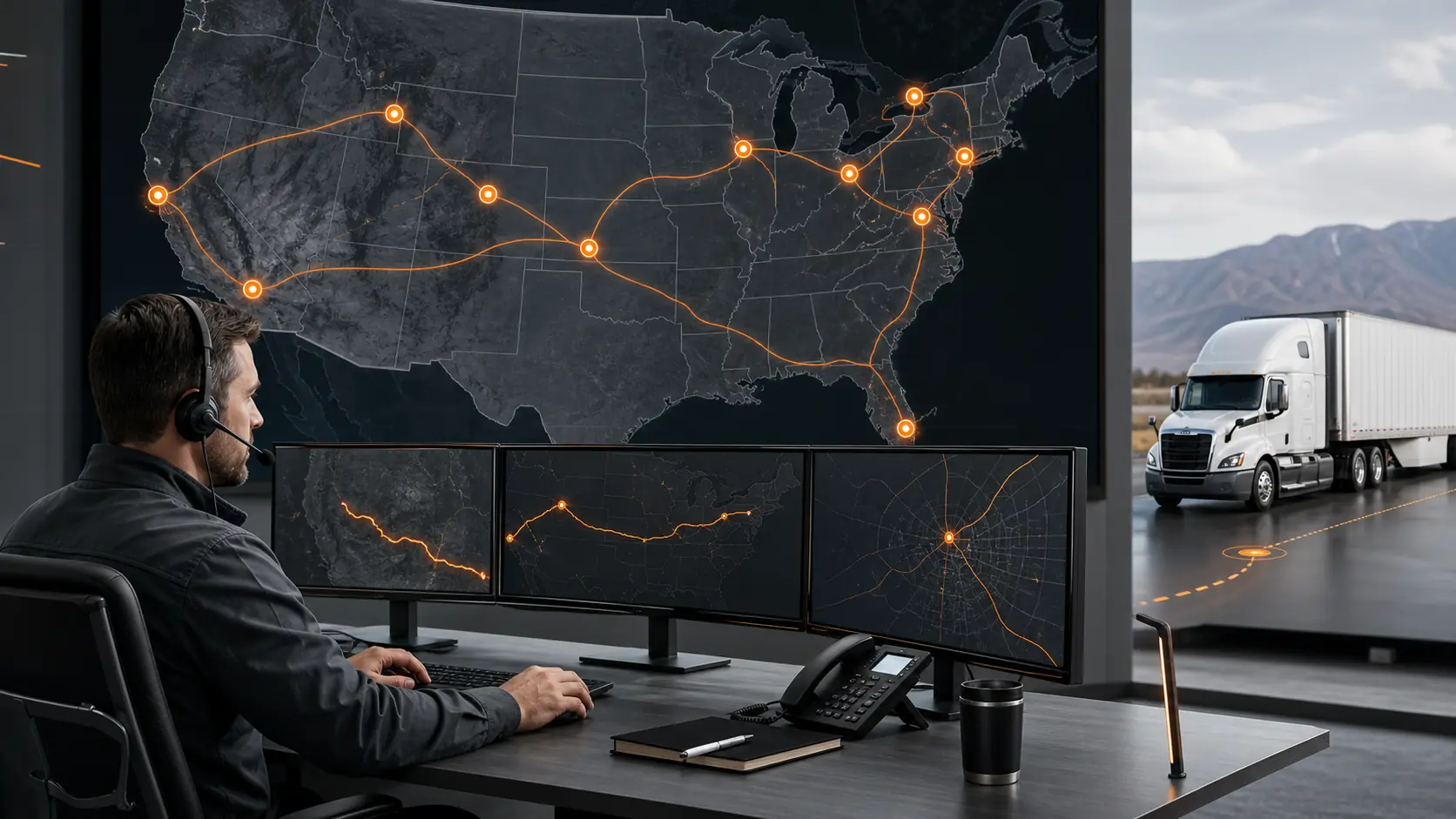 LOADMAX shipment dispatch and route coordination